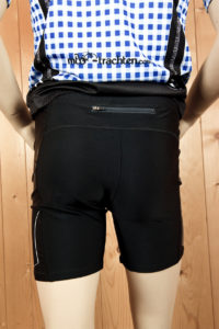 Laufbekleidung Herren blau-schwarz Set